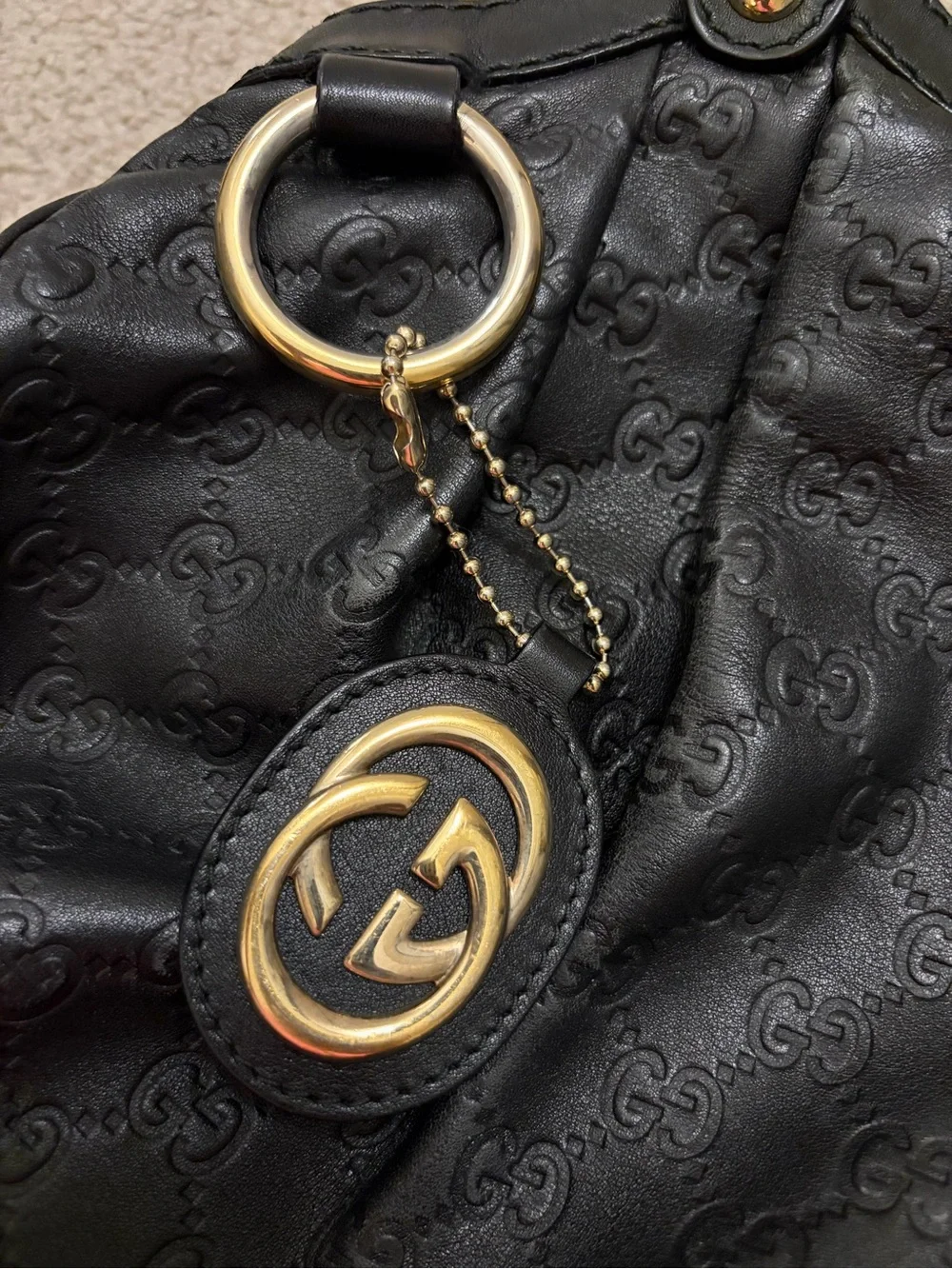Gucci Guccissima Large Sukey Tote